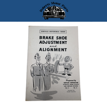 Original Ross Roy Brake Shoe Adjustment Alignment Book 1950 Chrysler Vol 3 No 6