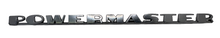New Old Stock "Powermaster" Fender Emblem Nameplate for 1953-54 DeSoto #1541347
