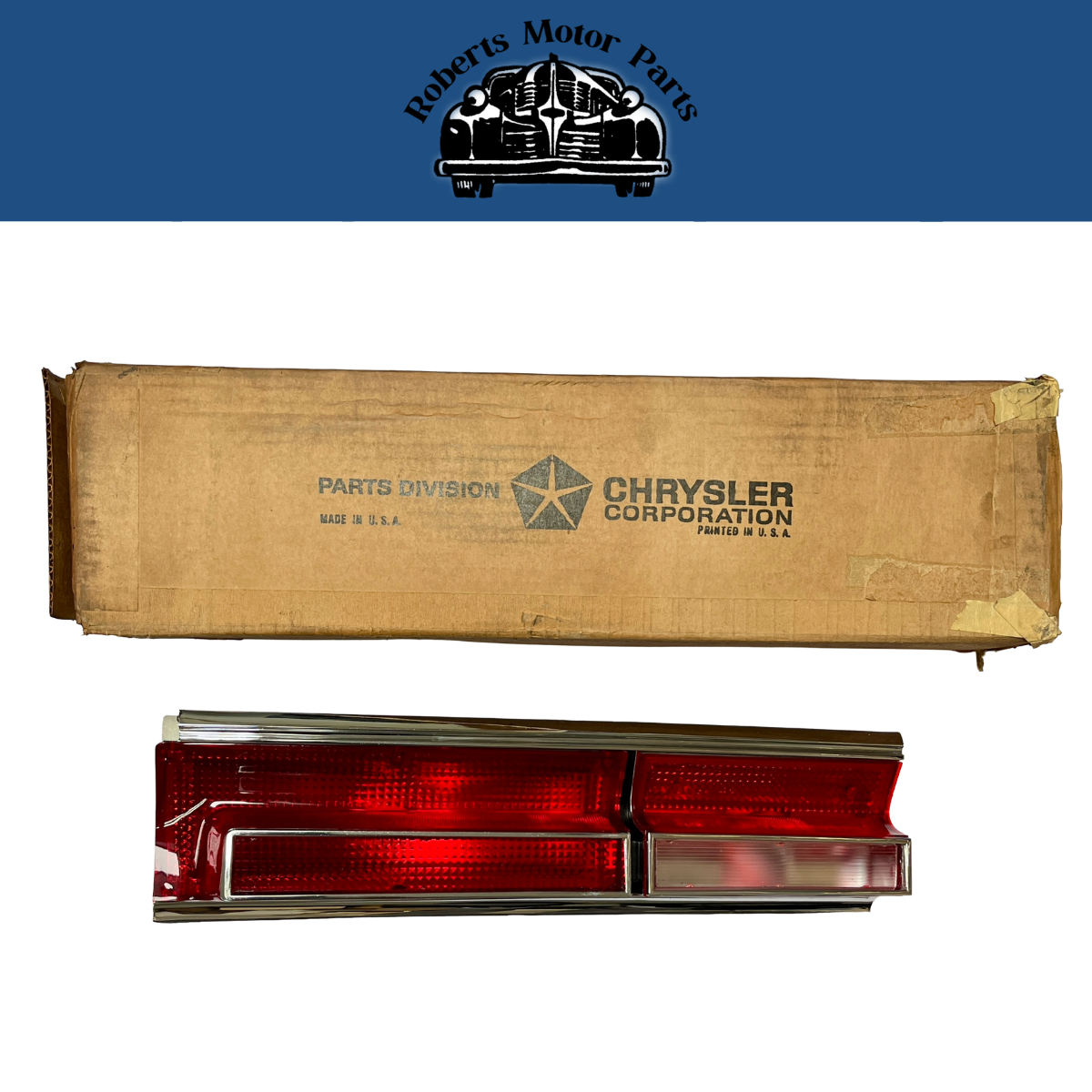 New Old Stock Right Decklid Taillamp for 1967 Plymouth Furys Mopar #2606306