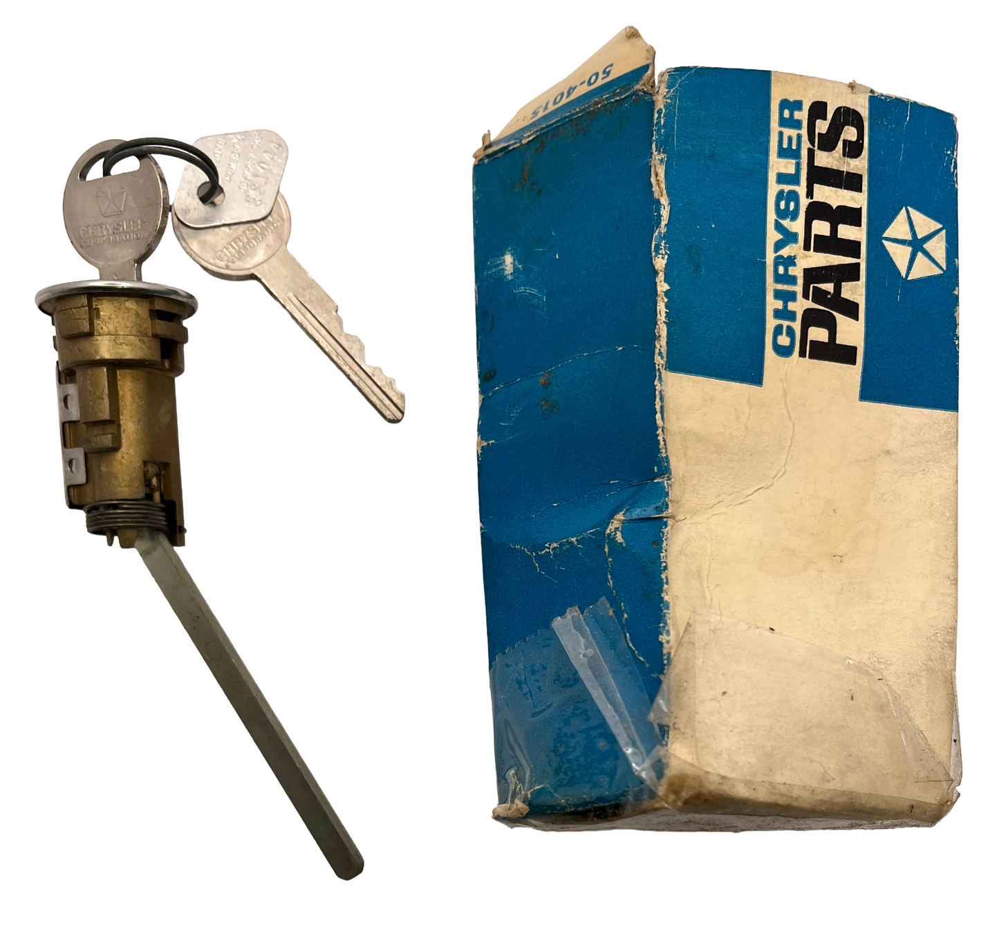 New Old Stock Deck Lid Lock & Key for 1966-67 Chrysler/Dodge/Plymouth #2802404