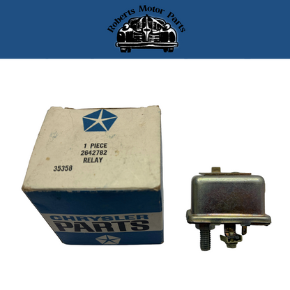New Old Stock Starter Relay 12V Standard Trans For 1967-1968 Mopar #2642782