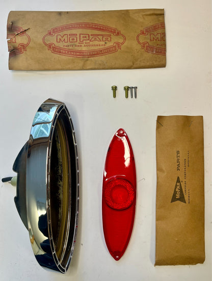 New Old Stock Tail lamp Assy for 1960-1961 Plymouth Valiants #2084647 & #2084648