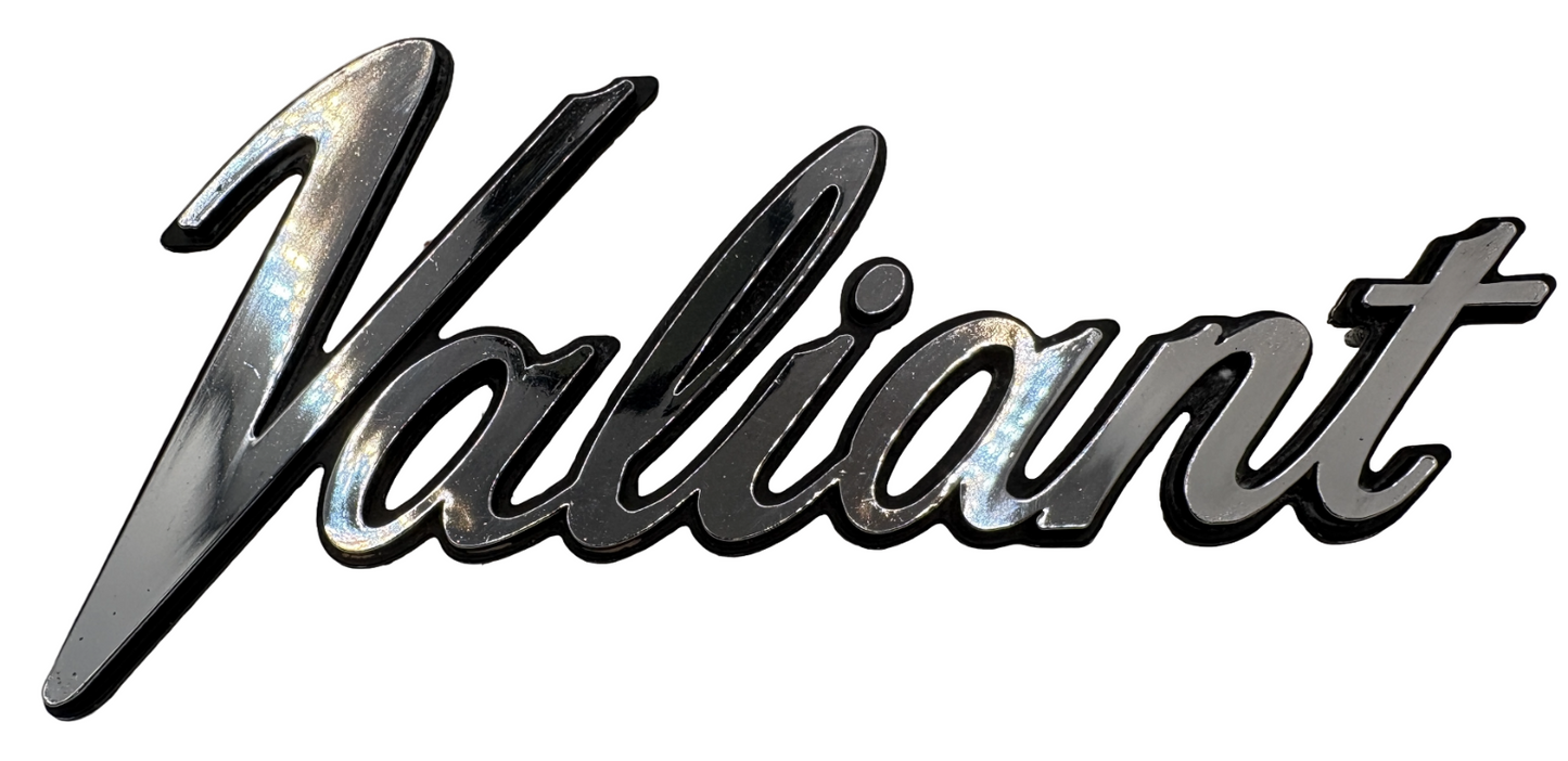 New Old Stock Fender Side Name Plate for 1970-74 Plymouth Valiant #3504077