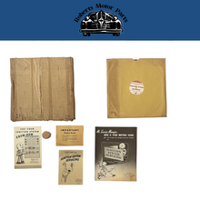 New Old Stock Informational Record Ignition System Servicing Original Ross Roy