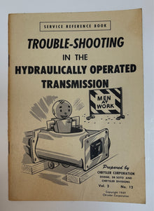 Original 1949 "Trouble-Shooting Hydraulically Operated Transmission" Vol. 2 No.