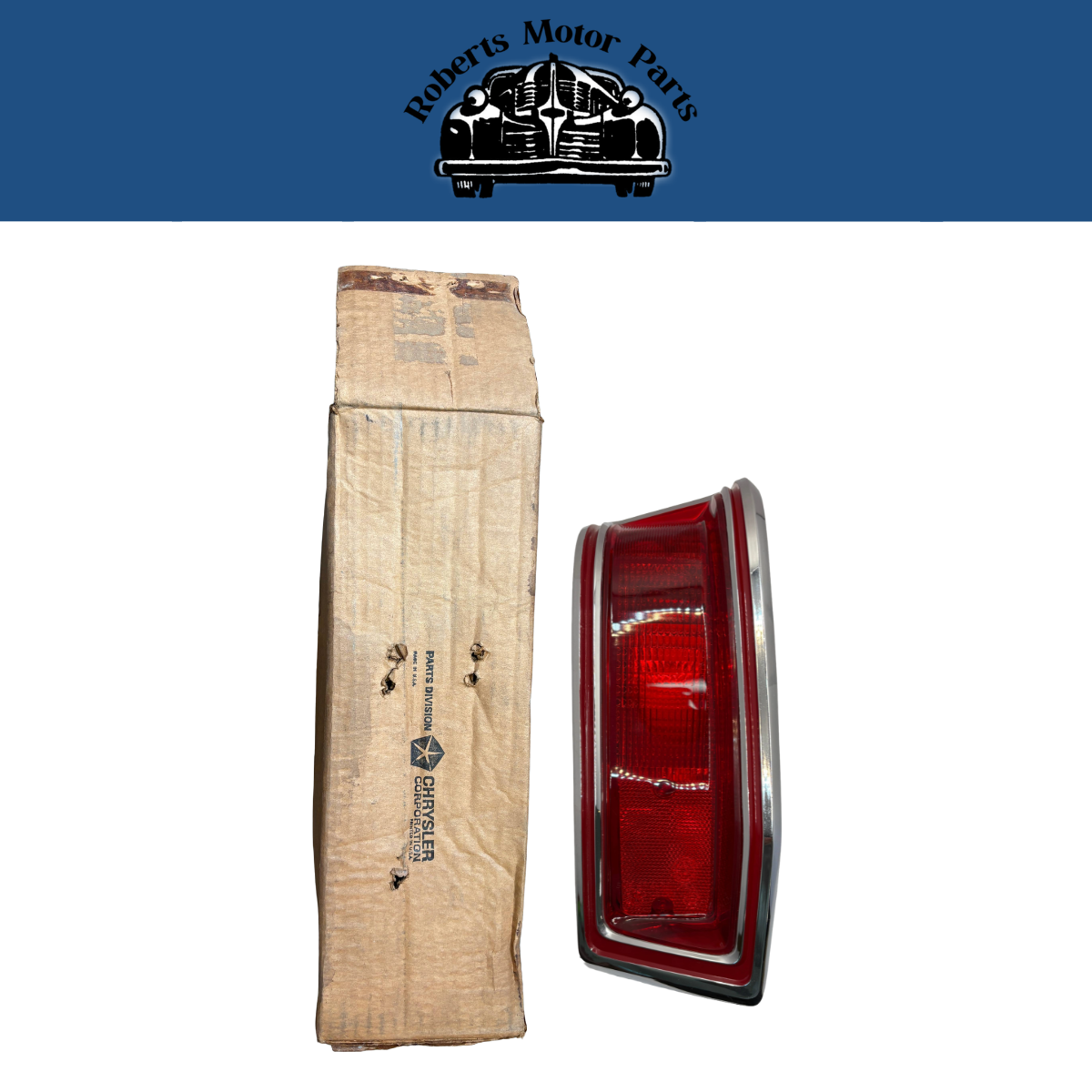 New Old Stock Right Tail Lamp Light Assembly 1973 Plymouth Valiant #3679258