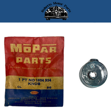 New Old Stock Dash Panel Lamp Knob for 1955 Plymouth & Dodge Models #1604934