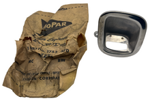 New Old Stock License Lamp Bezel For 1957–59 Mopar Wagon Models #1753370