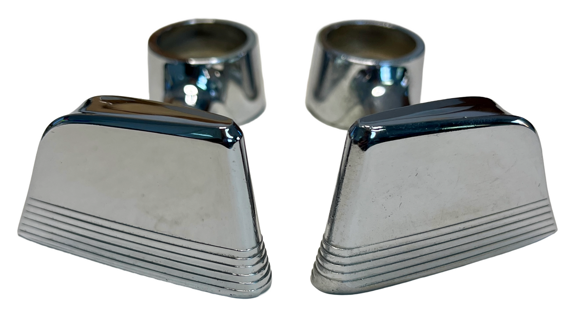 Pair of NOS Interior Door Handles for 1961 DPC Models #1954570 & #1954571