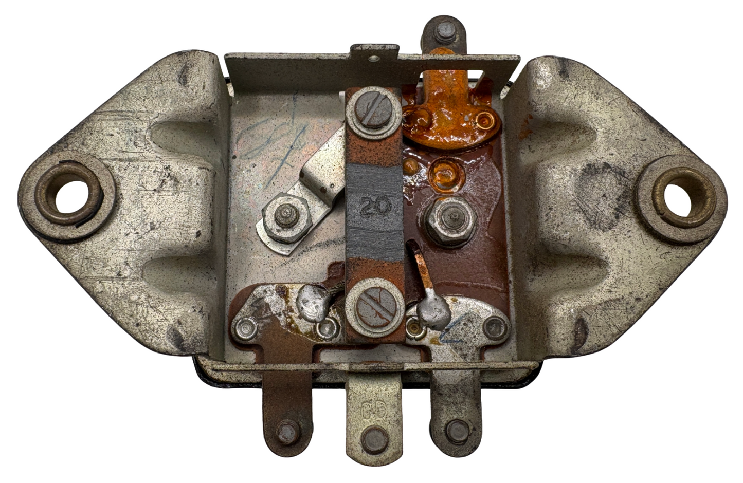 New Old Stock Autolite Voltage Regulator 6V 30 Amp 1938-39 Studebaker #VRD-4006B