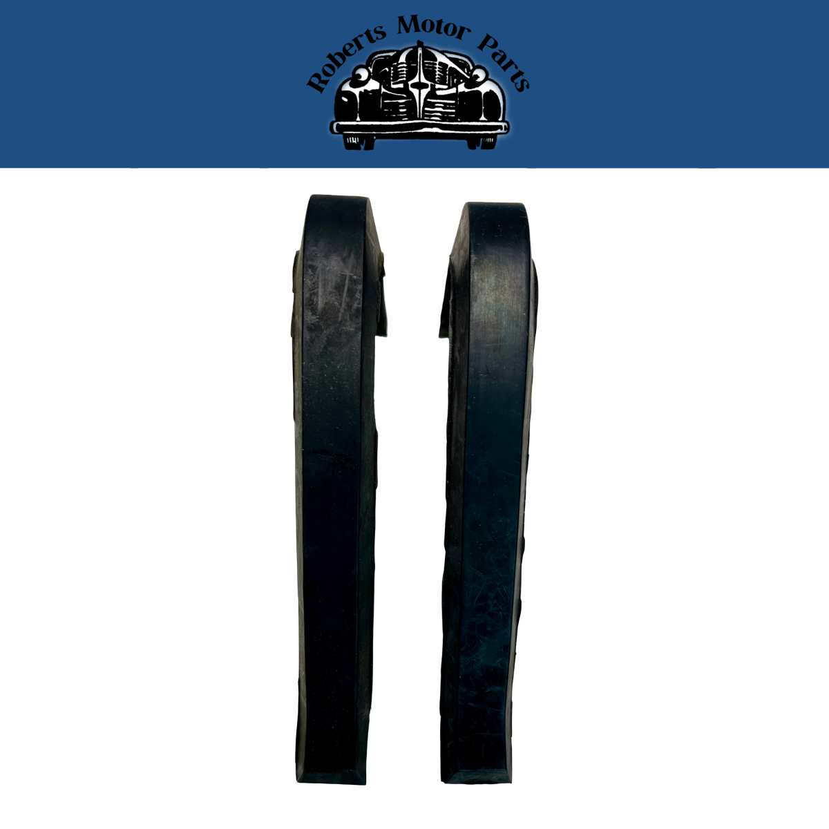 New Old Stock Bumper Guard Cushion Pair For 1968-1969 Dodge Coronet #2856612