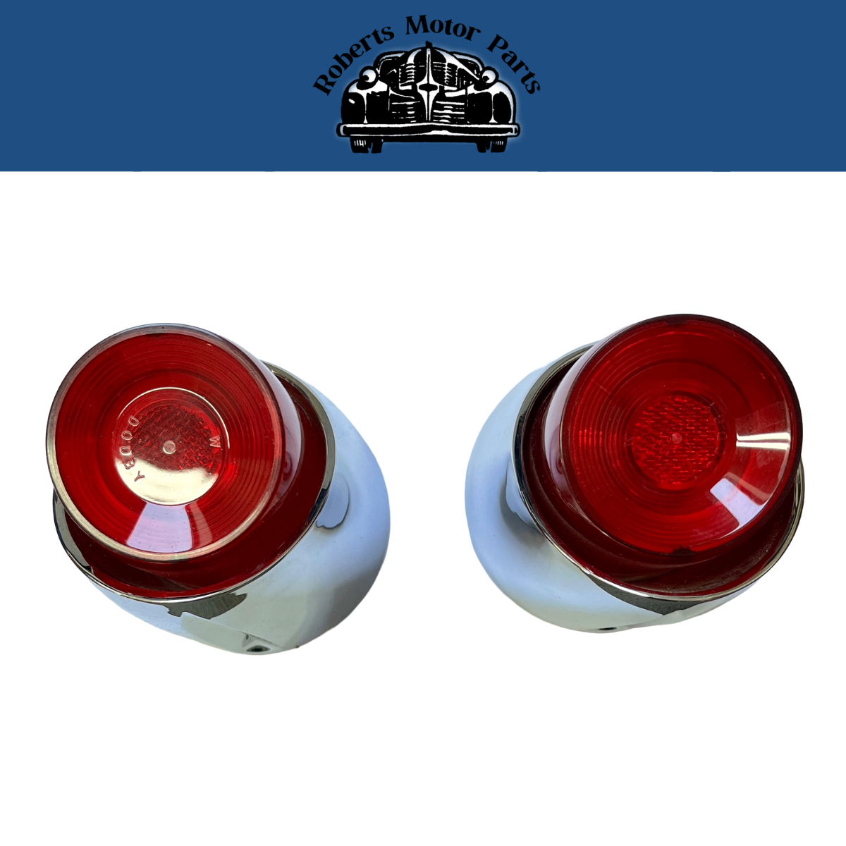 Pair of New Old Stock Taillamps for 1959 Dodge Models Mopar #1879200 & #1879201