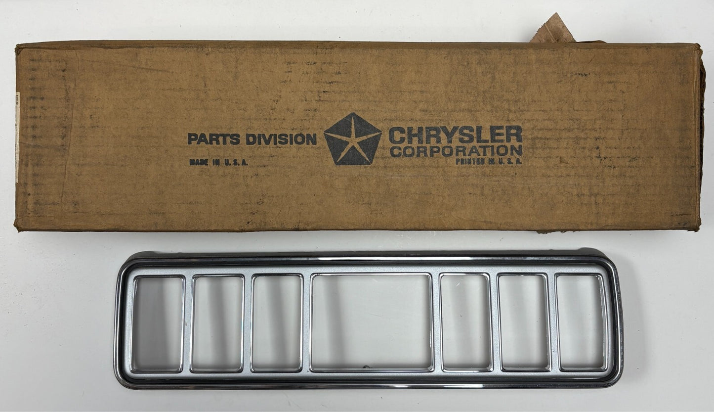 New Old Stock Left Taillight Bezel for 1975-76 Dodge Models Mopar #3798071