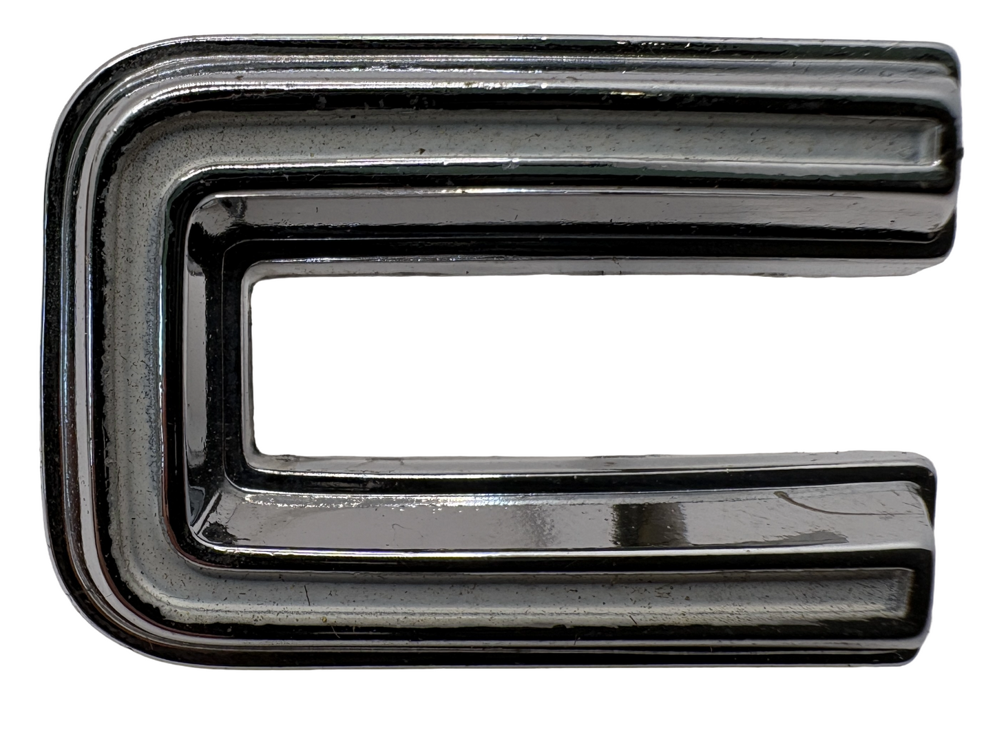 New Old Stock Mopar Quarter Panel Nameplate "C" For 1968 Dodge Coronet #2840622