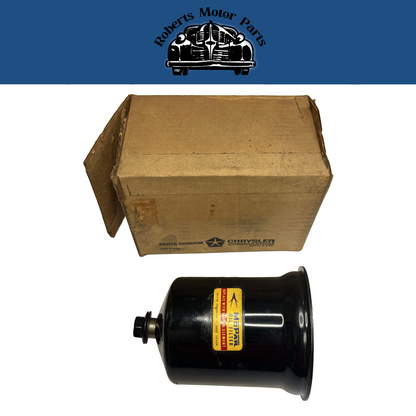 New Old Stock Oil Filter Housing 1956-68 Dodge Plymouth 273 & 318 CI #2448371