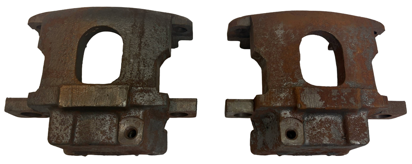 New Old Stock Front Disc Brake Housing Pair 1969 All #3412451 & 3412452