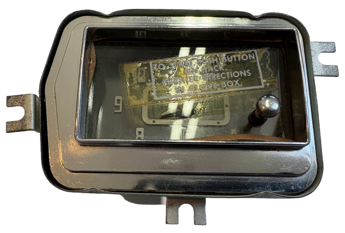 New Old Stock Electric Dash Clock for 1951–1952 Plymouth P22 & P23 #1383653