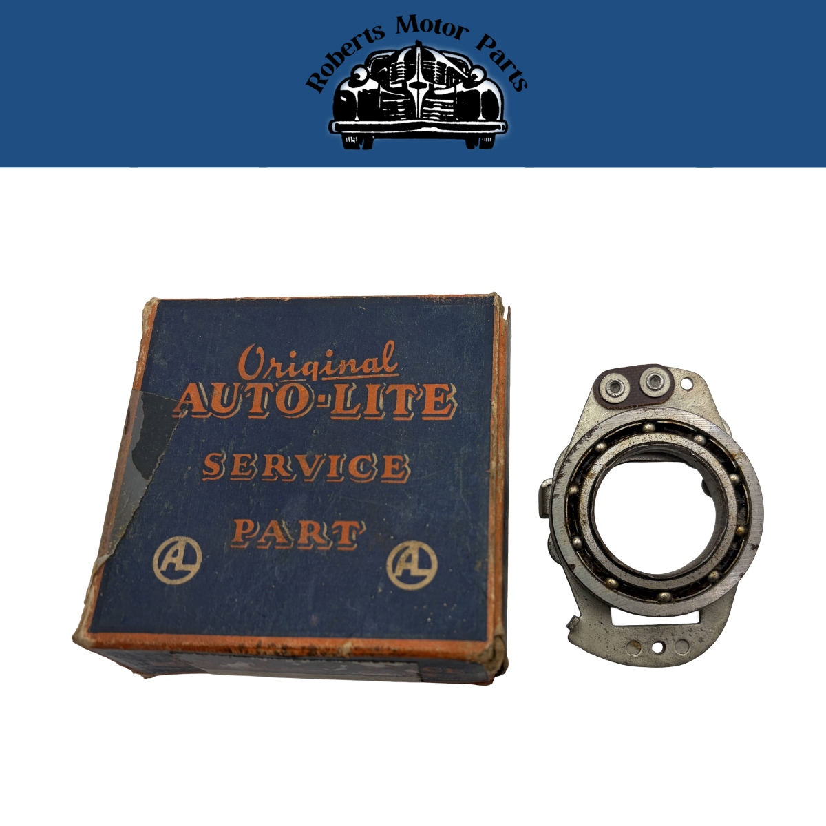 New Old Stock Autolite Distributor Sub Plate For 1939-1948 Mopar 6 Cyl #1311454