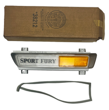 New Old Stock Front Left Side Marker Lens for 1970 Plymouth Sport Fury #3420843