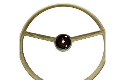 New Old Stock White Steering Wheel for 1965-66 Valiants & Darts Mopar #4006TW4