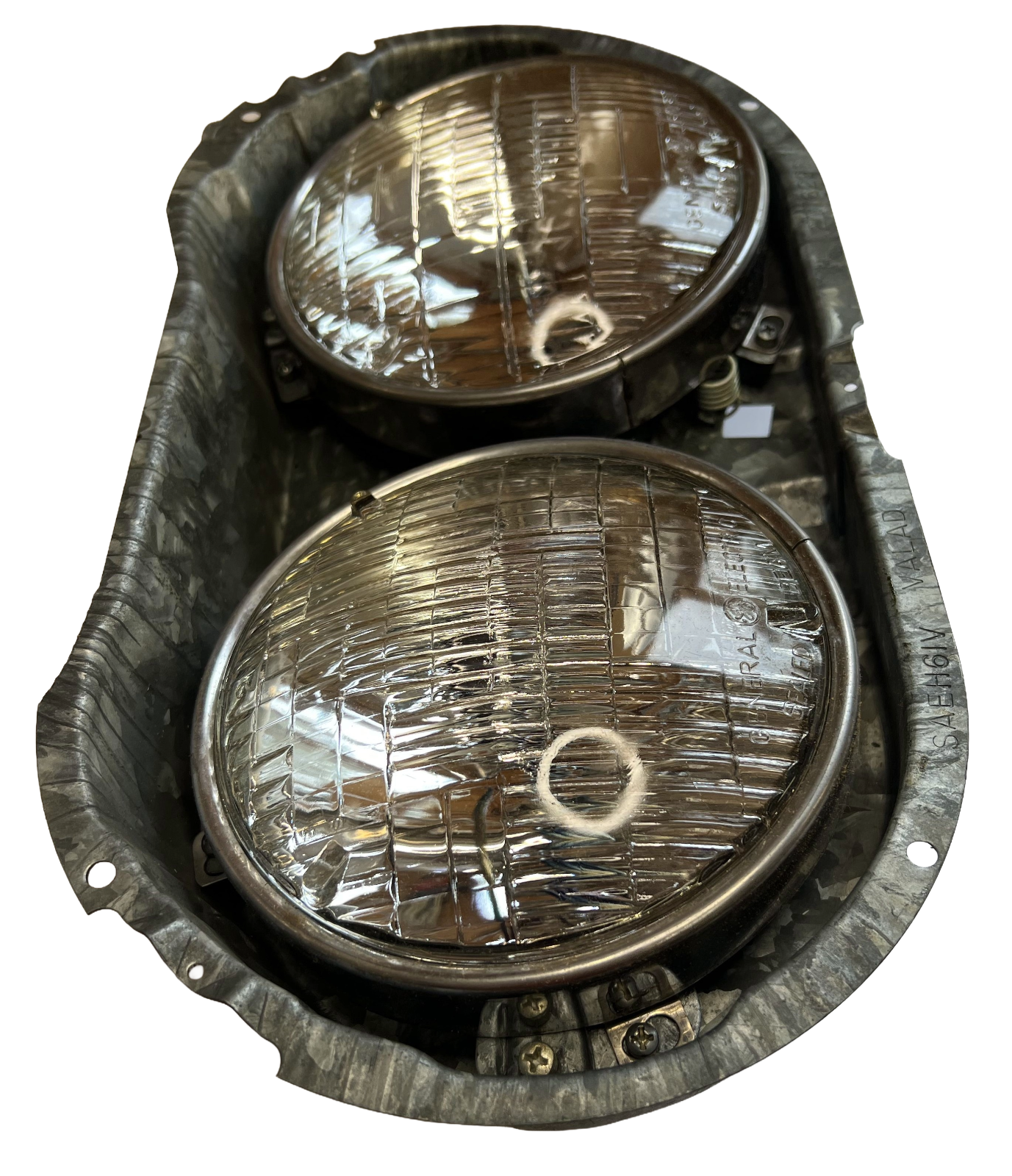 New Old Stock Right Dual Headlight Assembly 1960-1961 Plymouth Valiant #2076292