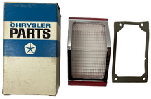 New Old Stock Right Back Up Light Lens & Bezel for 1965 Plymouth Fury #2525522