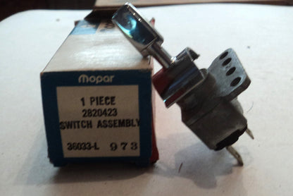 New Old Stock Tailgate Window Lift Switch for 1967-68 C Body Models #2820423