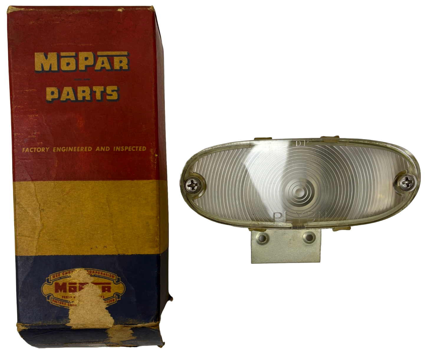 New Old Stock Backup Lamp Light Assembly for 1958-59 Plymouth Wagon #1810712