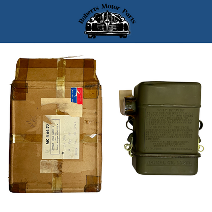 NOS Harley Davidson Flathead 45 Military Rectangular Air Filter Part No 1401-42M