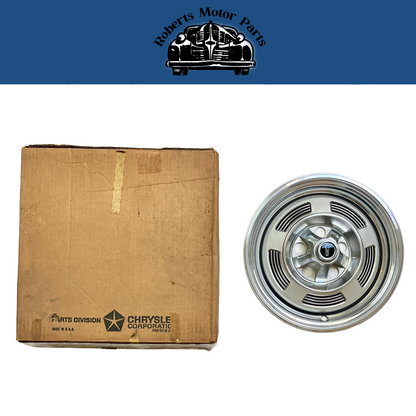 New Old Stock Wheel Cover Chrome Nut Type 13" For 1966 Plymouth Models #2781553