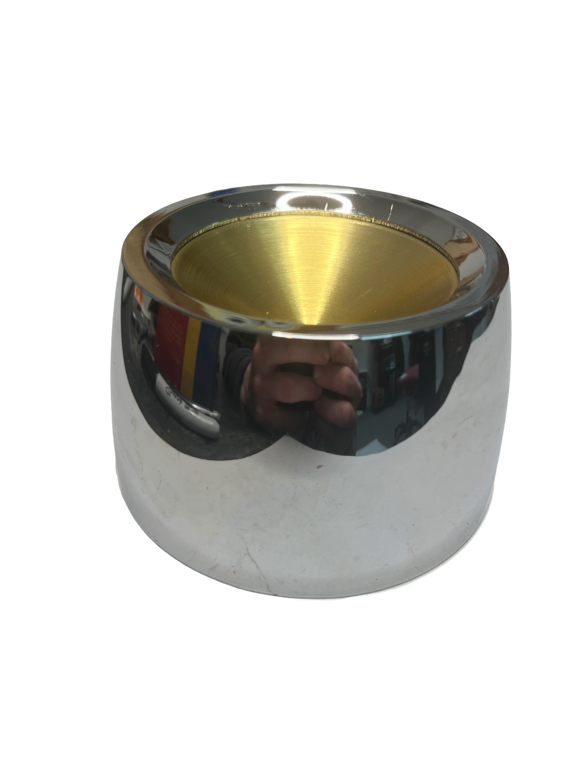 New Old Stock Horn Ring Ornament for 1957 Plymouth Models #1734095