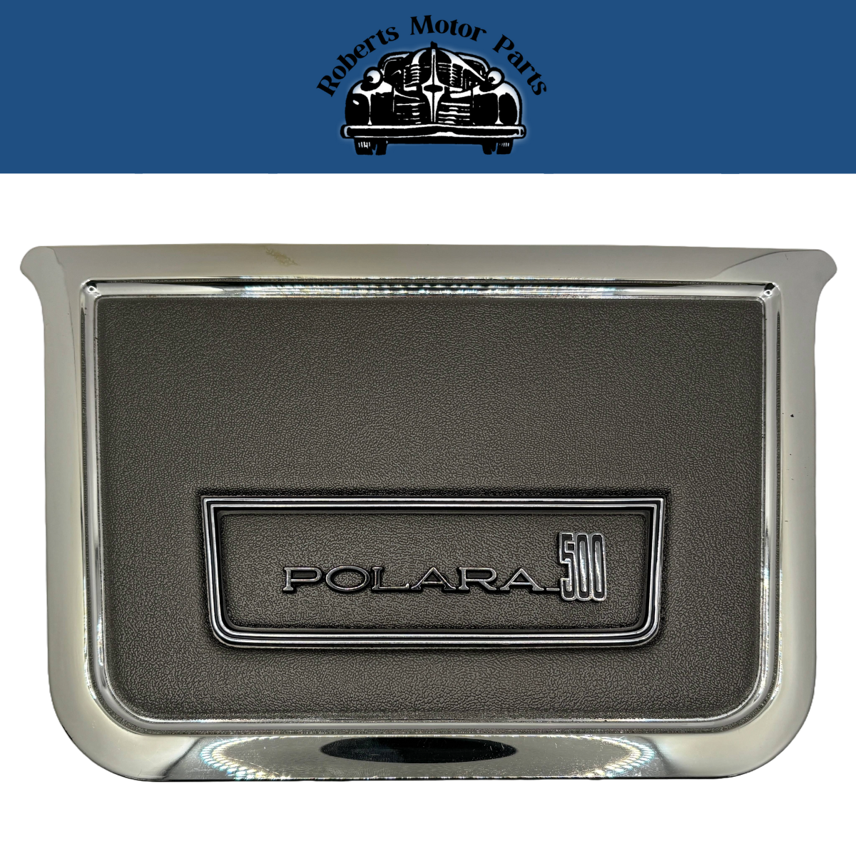 New Old Stock Rear Seat Finish Plate For 1969 Dodge Polara 500 Models #2942447