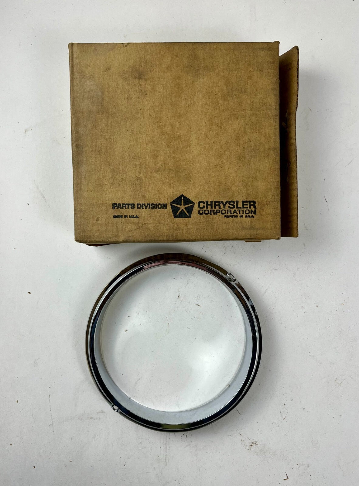 NOS Mopar 1967 Dodge Polara & Monaco Headlight Bezel #2582510