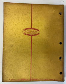 Original 1956 Mopar Parts Price List D-15678