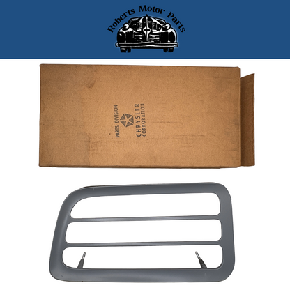New Old Stock Left Outer Tail Bezel For 1970 Plymouth Barracuda Models #3403237