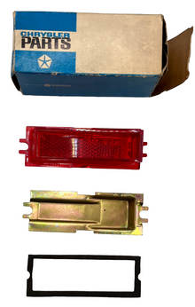 New Old Stock Tail Lamp Reflex Package for 1967 Plymouth Valiant Models #2808851