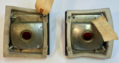New Old Stock Inner Taillight Lamps for 1965 Plymouth Models #2445882 & #2445883