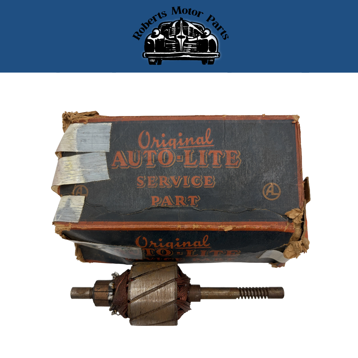 New Old Stock Autolite Windshield Wiper Motor Armature 1951-1952 Mopar #1436247