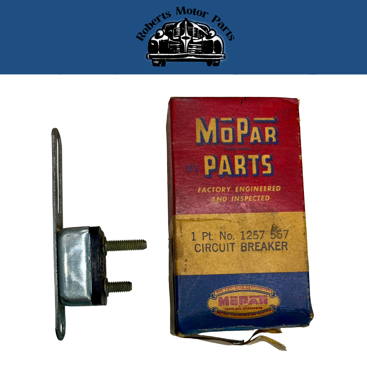 New Old Stock Circuit Breaker for 1949-1950 Desotos, Dodges, Chryslers #1257557