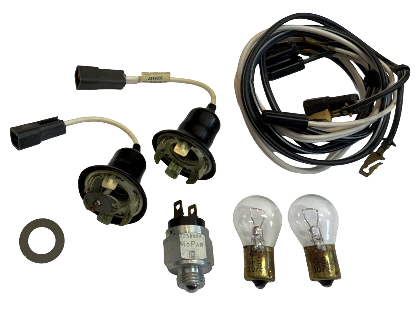 New Old Stock Back Up Light Lamp Package For 1964 Manual Trans Mopar #2496735