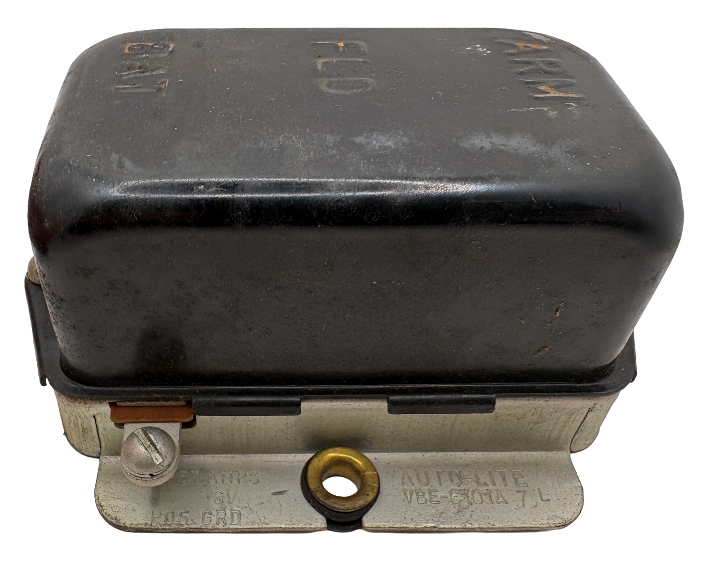 New Old Stock Auto-Lite Voltage Regulator 1941-1949 6V 45-57 Amp #VBE-6101-A