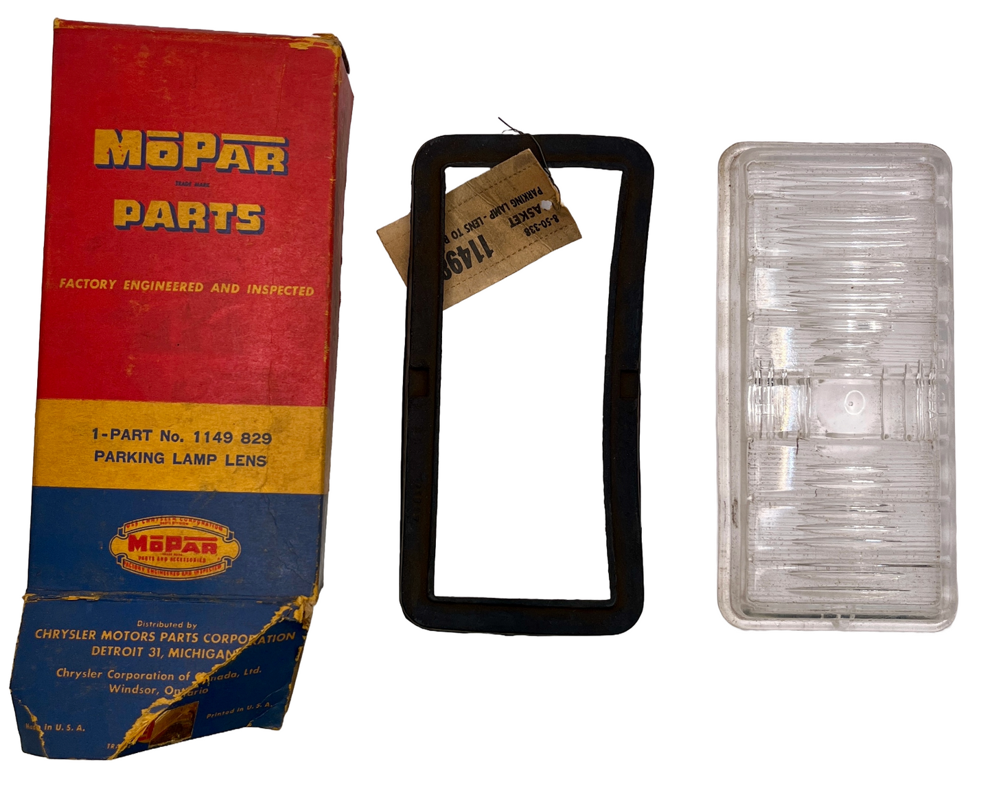 New Old Stock Park Lens for 1946-48 DeSoto Models Mopar #1149829