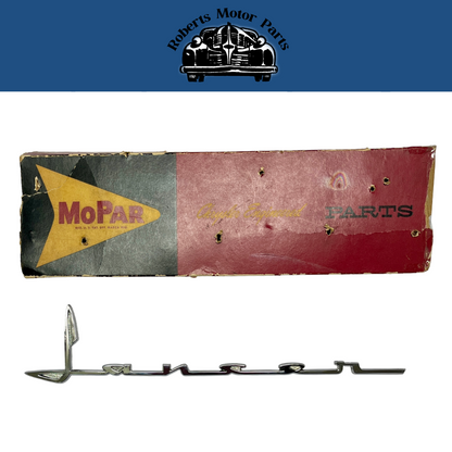 New Old Stock Nameplate for 1962 Dodge Lancer 170 & 770 Models Mopar #2242966
