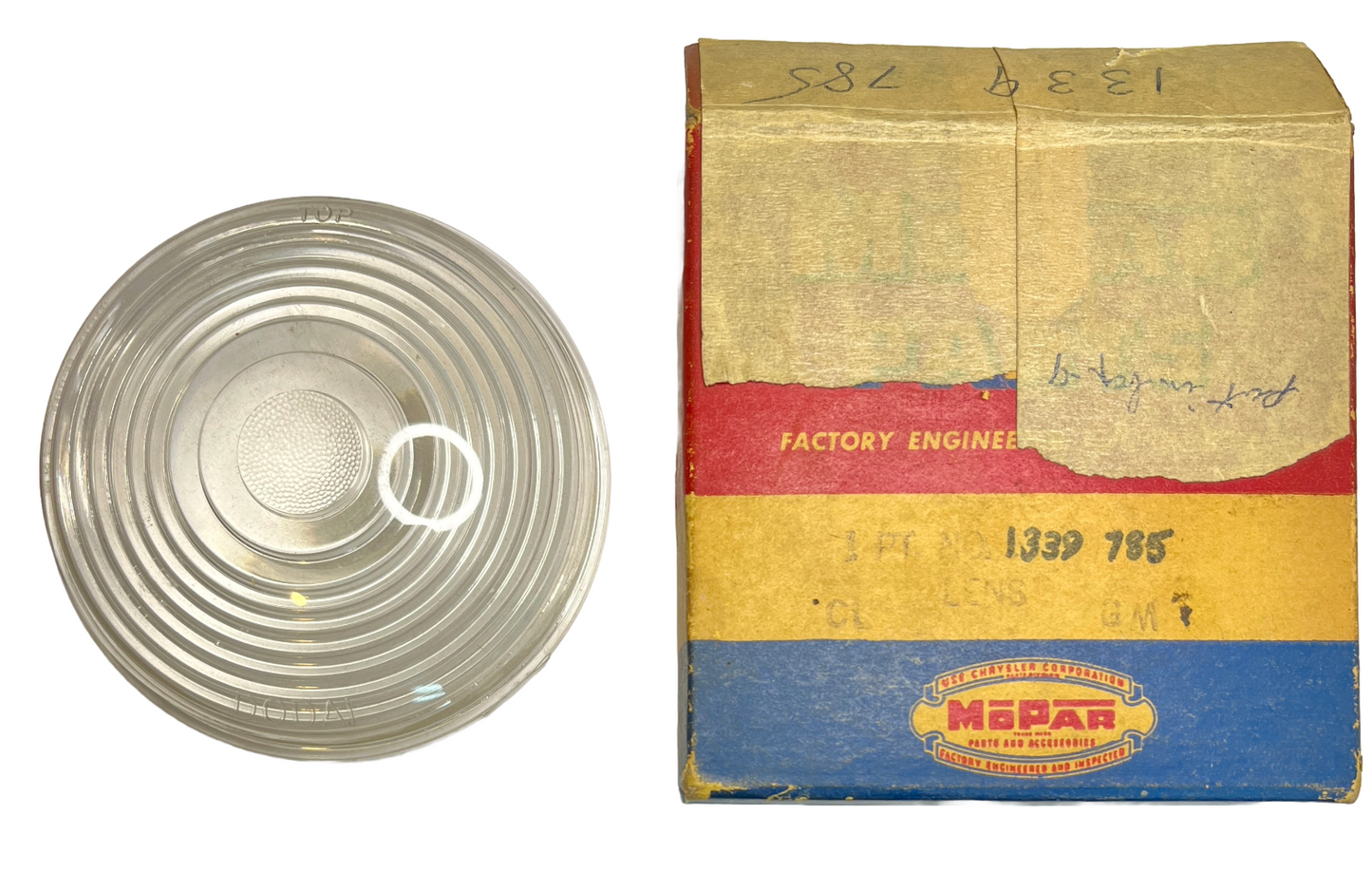 New Old Stock Park Lens For 1950 Dodge DeLuxe Custom Coronet Diplomat #1339785