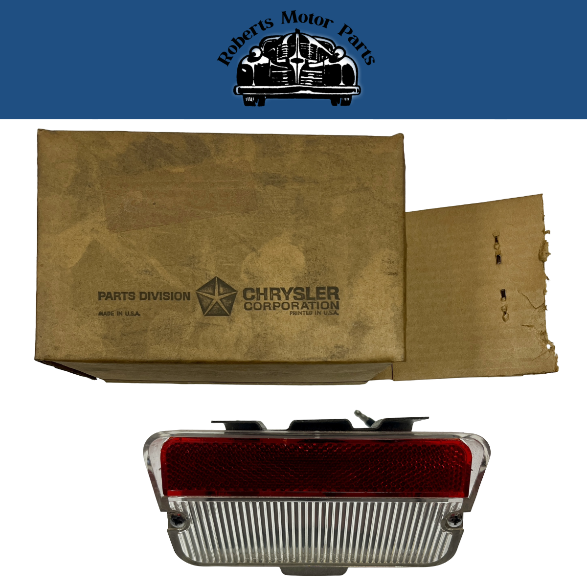 New Old Stock Back Up Light Assembly for 1971-1973 Wagon Models Mopar #3478802