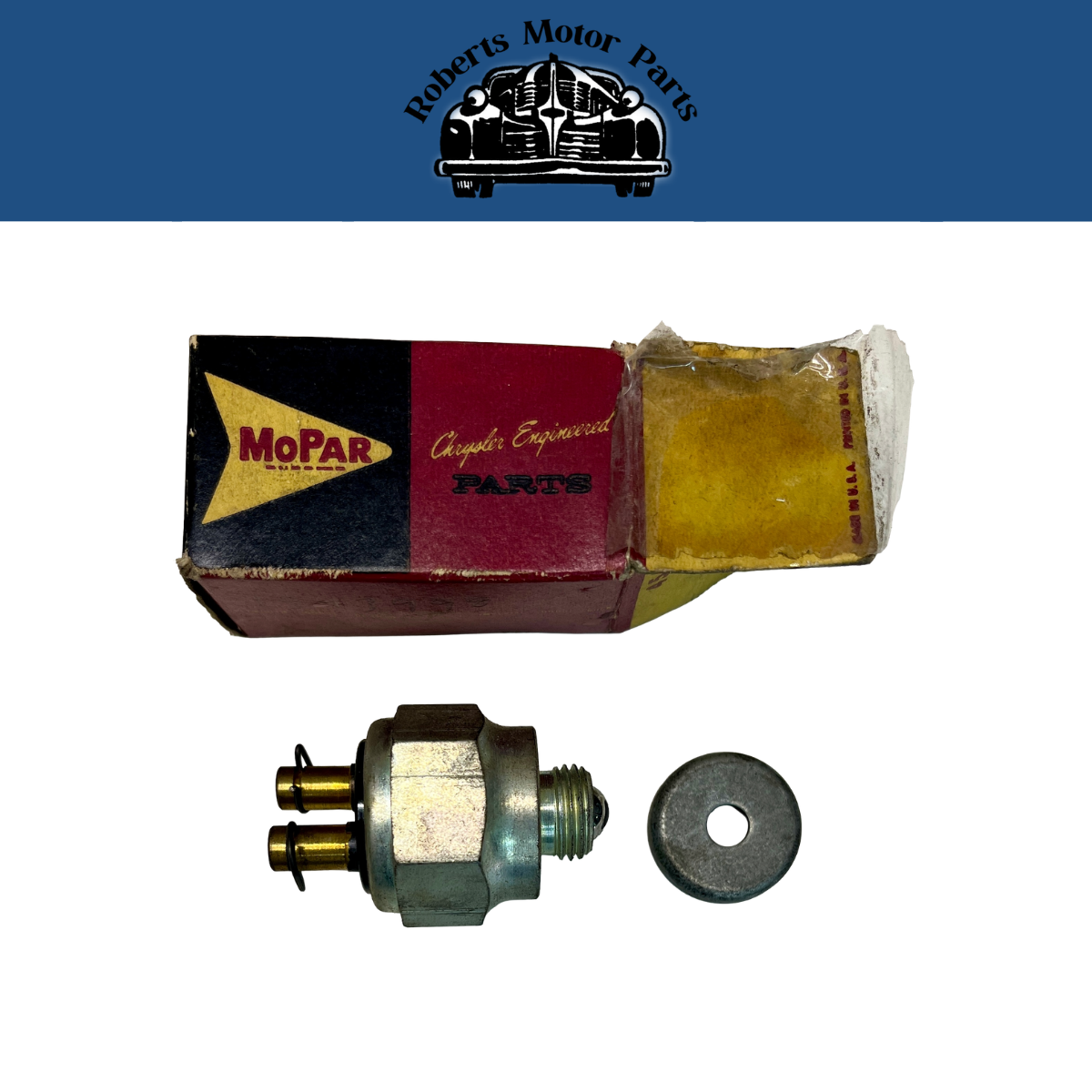 New Old Stock Backup Light Switch for 1949-61 Manual Trans #1343998