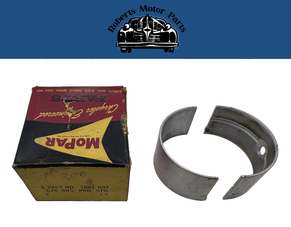 New Old Stock Main Bearings Standard 1934-1958 Mopar 6 Cyl Models Mopar #1881897