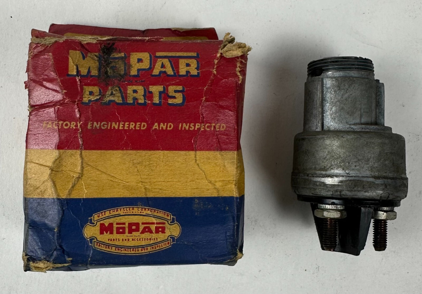 NOS Mopar Ignition Switch 1958 Dodge Chrysler Torqueflite Transmission #1841065