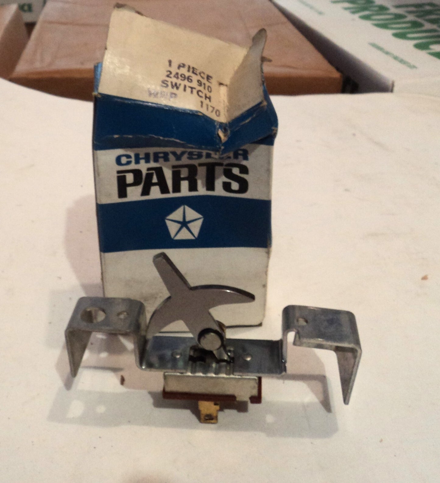 NOS Heater Blower switch for 1965 FURY SPORT FURY Chrysler part number 2496910