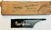 New Old Stock Plate W/Emblem for 1961-62 Chrysler New Yorker Models #2099873